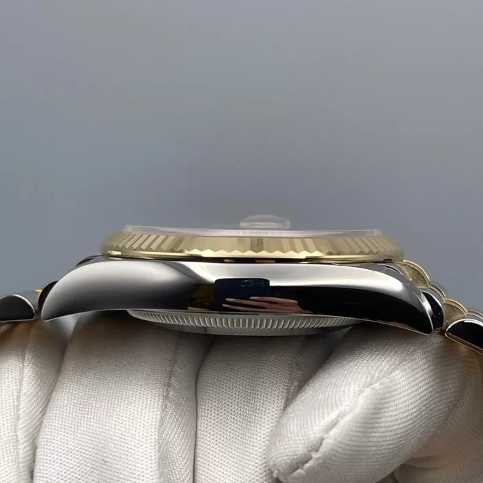 Rolex Datejust 126233 'Wimbledon' Stainless Steel Yellow Gold Slate Dial Jubilee - 图片 6