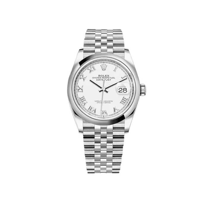 Rolex Datejust 126200 Stainless Steel White Dial Jubilee - 图片 1