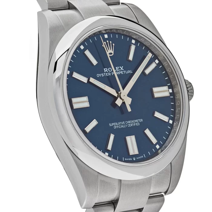 Rolex Oyster Perpetual 124300 Stainless Steel Bright Blue Dial - 图片 3