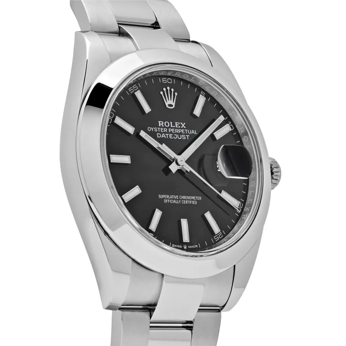 Rolex Datejust 126300 Stainless Steel Black Dial Oyster - 图片 2