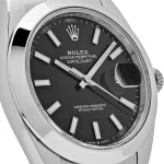 Rolex Datejust 126300 Stainless Steel Black Dial Oyster - 图片 5