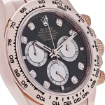 Rolex Daytona 126505 Rose Gold Black Diamond Dial - 图片 5