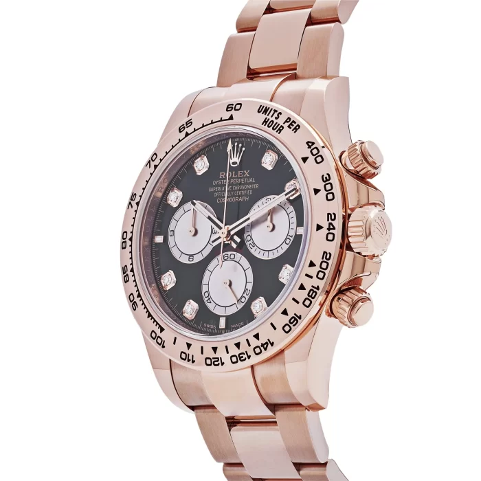 Rolex Daytona 126505 Rose Gold Black Diamond Dial - 图片 3