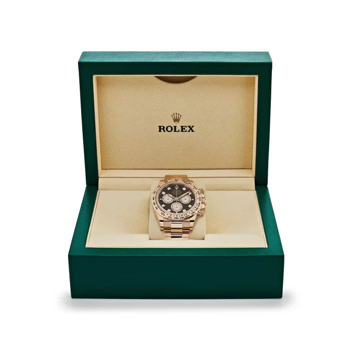 Rolex Daytona 126505 Rose Gold Black Diamond Dial - 图片 7