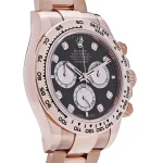 Rolex Daytona 126505 Rose Gold Black Diamond Dial - 图片 2