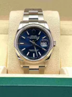 Rolex Datejust 126200 Stainless Steel Blue Dial Oyster - 图片 2