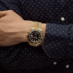 Rolex GMT-Master II 126718GRNR Yellow Gold Black Dial Jubilee (2024) - 图片 4