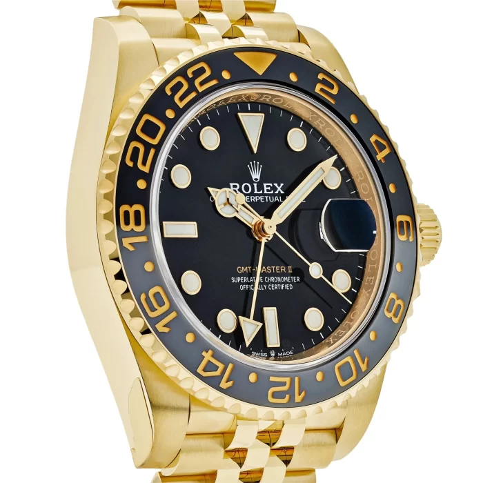 Rolex GMT-Master II 126718GRNR Yellow Gold Black Dial Jubilee (2024) - 图片 2