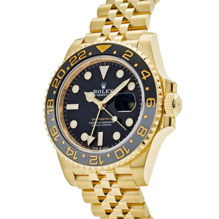 Rolex GMT-Master II 126718GRNR Yellow Gold Black Dial Jubilee (2024) - 图片 3