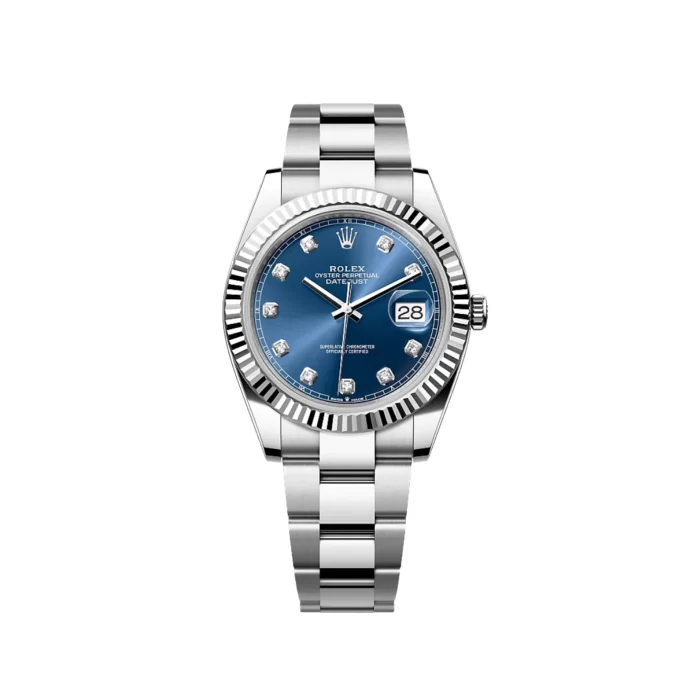 Rolex Datejust 126334 Stainless Steel Blue Diamond Dial Oyster (2024) - 图片 1