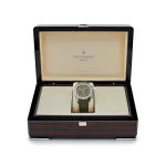 Patek Philippe Aquanaut 5968G-010 Chronograph White Gold Khaki Green Dial - 图片 3