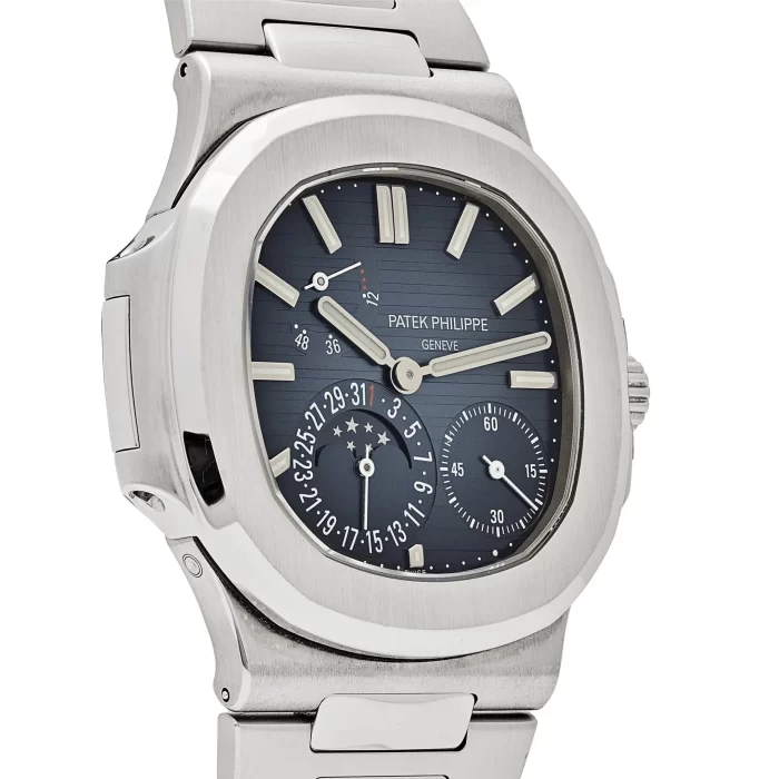 Patek Philippe Nautilus 5712/1A-001 Stainless Steel Blue Dial Moon Phases (2022) - 图片 4