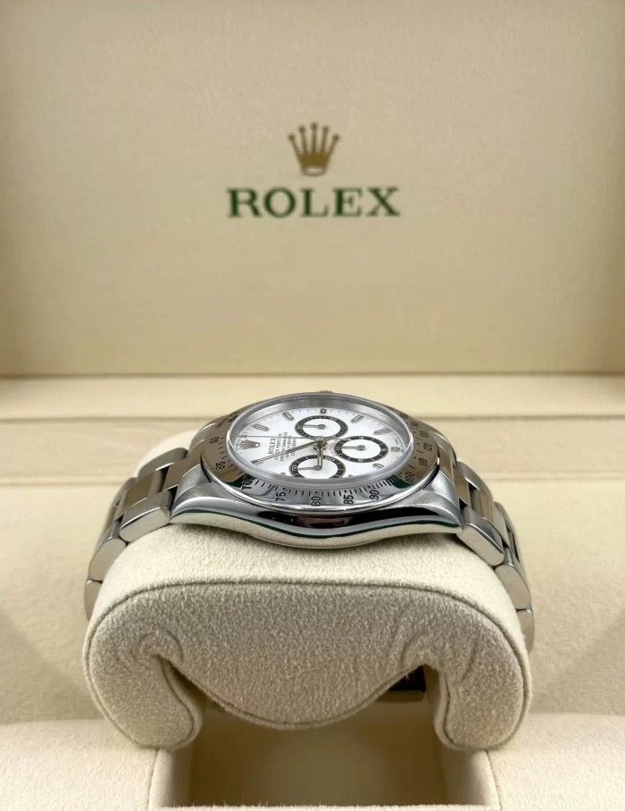 Rolex Daytona 16520 Zenith Movement Stainless Steel White Dial - 图片 5