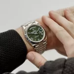 Rolex Day-Date 228239 White Gold Olive Dial - 图片 5
