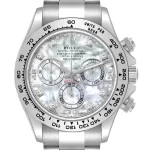 Rolex Cosmograph Daytona 116509-0064 White Gold Mother Of Pearl Diamond Dial - 图片 6