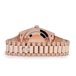 Rolex Day-Date 228235 Rose Gold Baguette Diamond Paved Dial - 图片 5