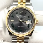 Rolex Datejust 126233 'Wimbledon' Stainless Steel Yellow Gold Slate Dial Jubilee - 图片 2