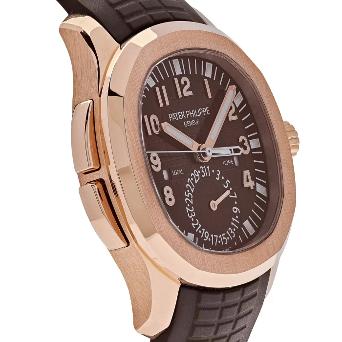 Patek Philippe Aquanaut 5164R-001 Travel Time Brown Dial Rose Gold (2024) - 图片 4