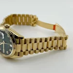 Rolex Day-Date 128238 Yellow Gold Green Ombre Diamond Dial - 图片 3