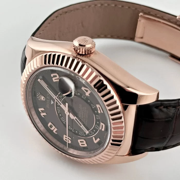 Rolex Sky-Dweller 326135 Rose Gold Chocolate Dial - 图片 4