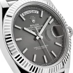 Rolex Day-Date 228239 White Gold Slate Rhodium Grey Dial - 图片 3