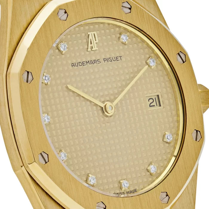 Audemars Piguet Royal Oak 56175BA Vintage Yellow Gold Champagne Dial - 图片 3