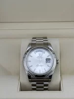 Rolex Day-Date II 218239 White Gold Silver Dial (2022) - 图片 2