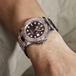 Rolex Yacht-Master 126621 Stainless Steel Rose Gold Brown Dial - 图片 4