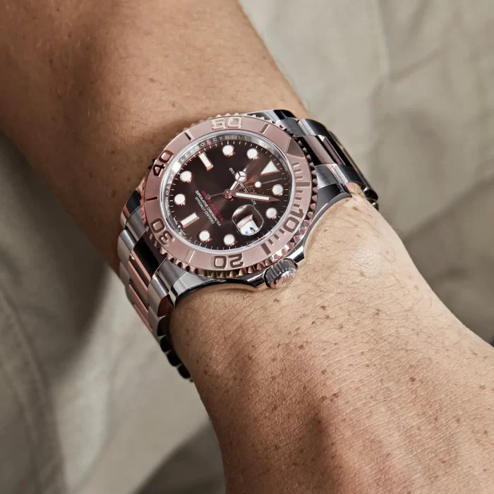 Rolex Yacht-Master 126621 Stainless Steel Rose Gold Brown Dial - 图片 4