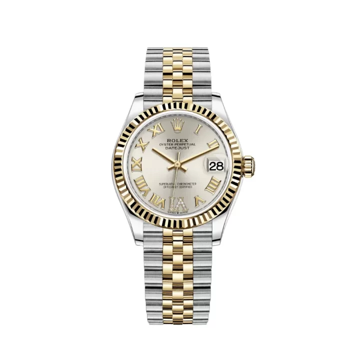 Rolex Datejust 278273 Yellow Gold Stainless Steel Silver Dial - 图片 1