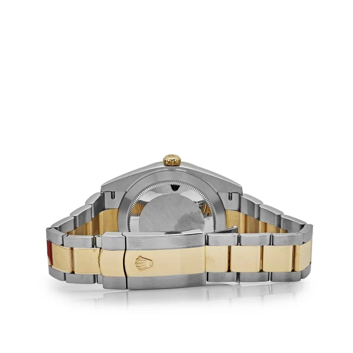 Rolex Datejust 126303 'Wimbledon' Yellow Gold Stainless Steel Slate Dial - 图片 6
