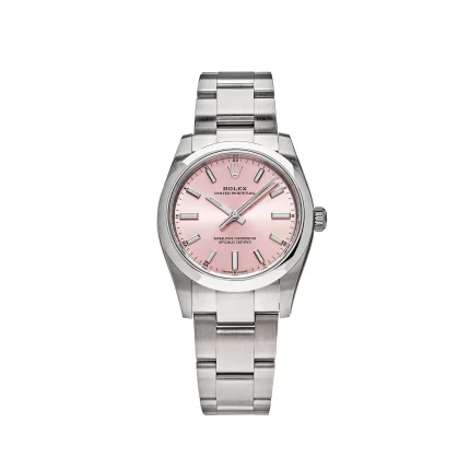 Rolex Oyster Perpetual 124200 Stainless Steel Pink Dial