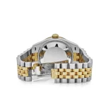 Rolex Datejust 278383RBR Two-Toned Yellow Gold Stainless Steel Green Roman Dial Diamond Bezel - 图片 6