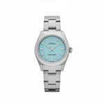 Rolex Oyster Perpetual 277200 Stainless Steel Tiffany Blue Turquoise Dial