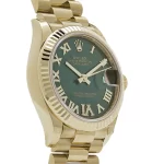 Rolex Datejust 278278 Yellow Gold Diamond Green Dial President - 图片 2
