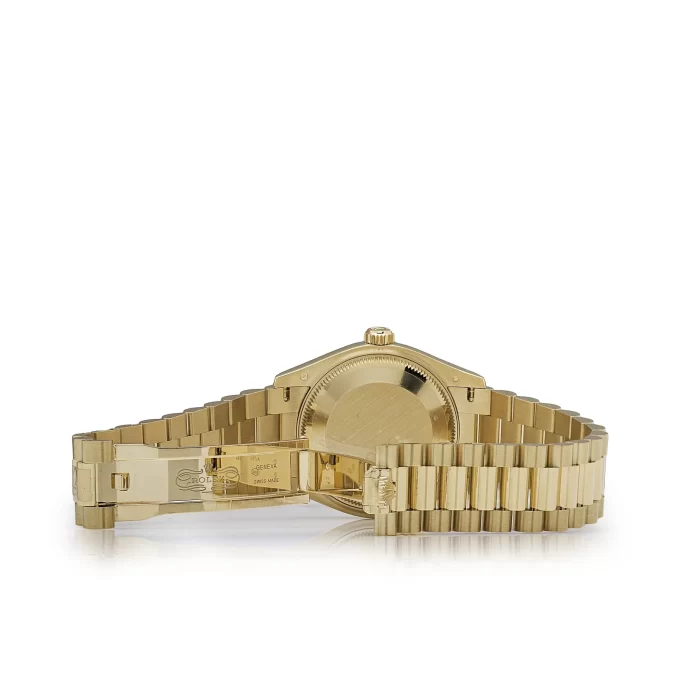 Rolex Datejust 278278 Yellow Gold Diamond Green Dial President - 图片 6