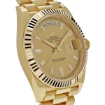 Rolex Day-Date 228238 Yellow Gold Champagne Diamond Dial - 图片 2