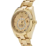 Rolex Sky-Dweller 326938 Yellow Gold Champagne Dial Arabic Numerals - 图片 3