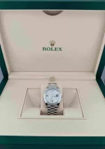 Rolex Day-Date 228396TBR Platinum Diamond Bezel Diamond-Paved Dial (2023) - 图片 6