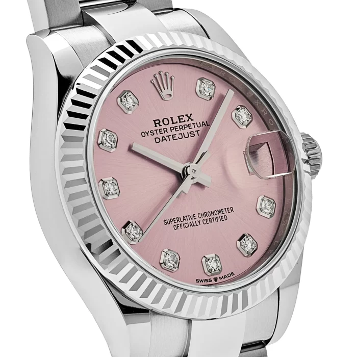 Rolex Datejust 278274 Stainless Steel Pink Diamond Dial - 图片 5