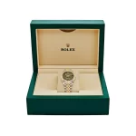 Rolex Datejust 278383RBR Two-Toned Yellow Gold Stainless Steel Green Flower Dial - 图片 7