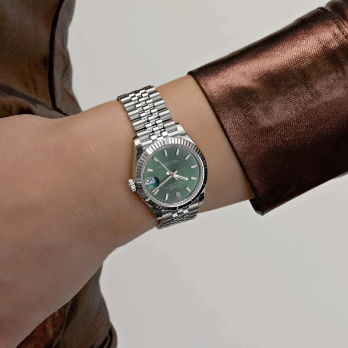 Rolex Datejust 278274 'Ladies' Stainless Steel Green Dial - 图片 4