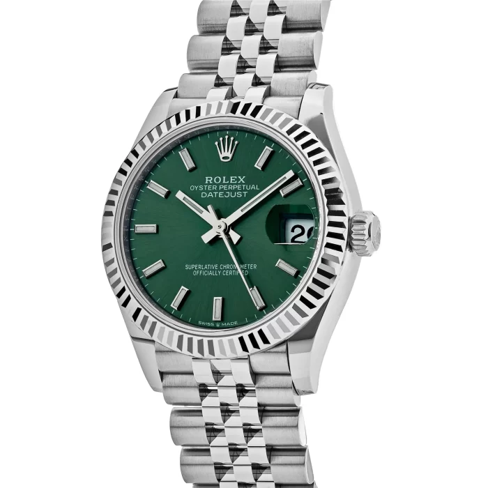 Rolex Datejust 278274 'Ladies' Stainless Steel Green Dial - 图片 3
