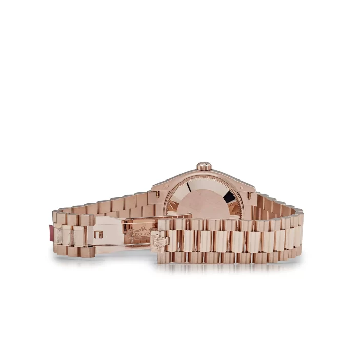 Rolex Datejust 278275 Rose Gold Diamond Chocolate Dial President - 图片 5