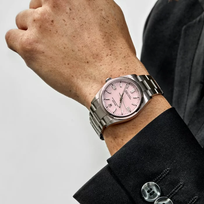 Rolex Oyster Perpetual 126000 Stainless Steel Candy Pink Dial - 图片 5