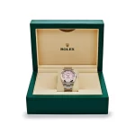 Rolex Oyster Perpetual 126000 Stainless Steel Candy Pink Dial - 图片 7
