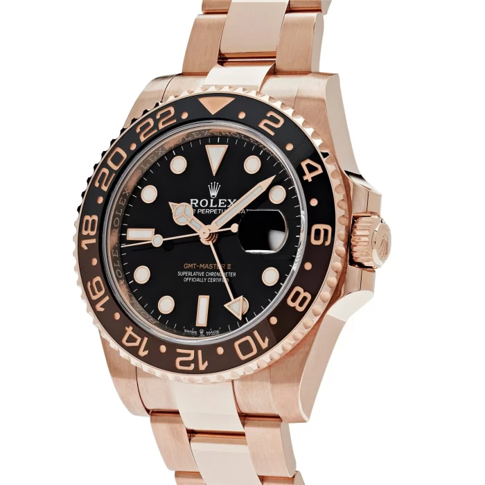 Rolex GMT-Master II 126715CHNR 'Root Beer' Rose Gold Black Dial - 图片 2