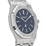 Audemars Piguet Royal Oak 16202ST.OO.1240ST.01 'Jumbo' Extra-Thin 50th Anniversary Stainless Steel Blue Dial - 图片 4