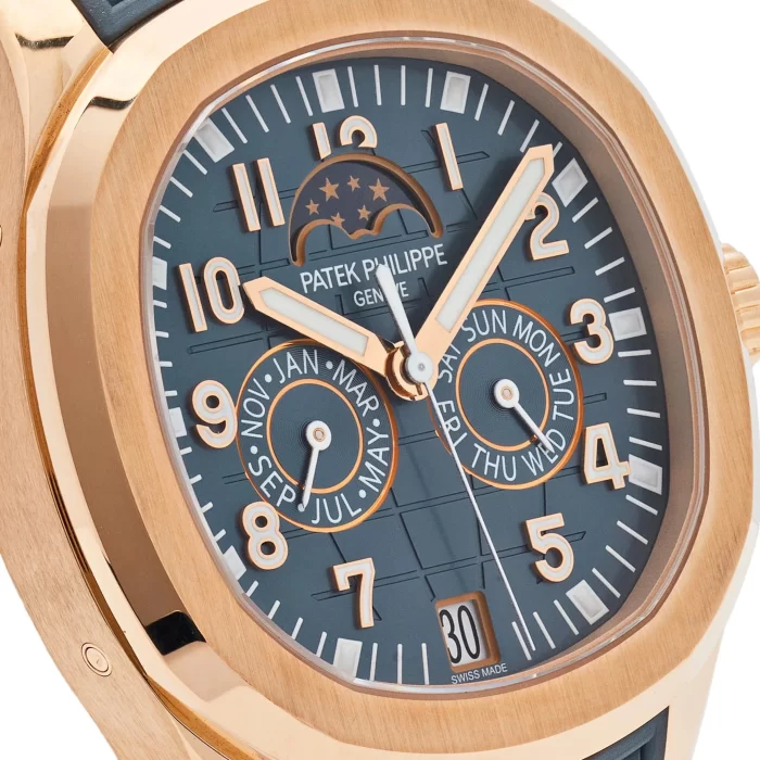 Patek Philippe Aquanaut Luce 5261R-001 Annual Calendar Rose Gold Blue-Gray Dial (2024) - 图片 3