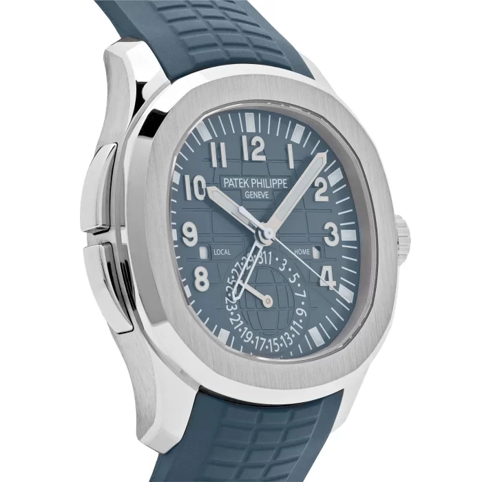 Patek Philippe Aquanaut 5164G-001 'Travel Time' White Gold Blue-Gray Dial - 图片 3